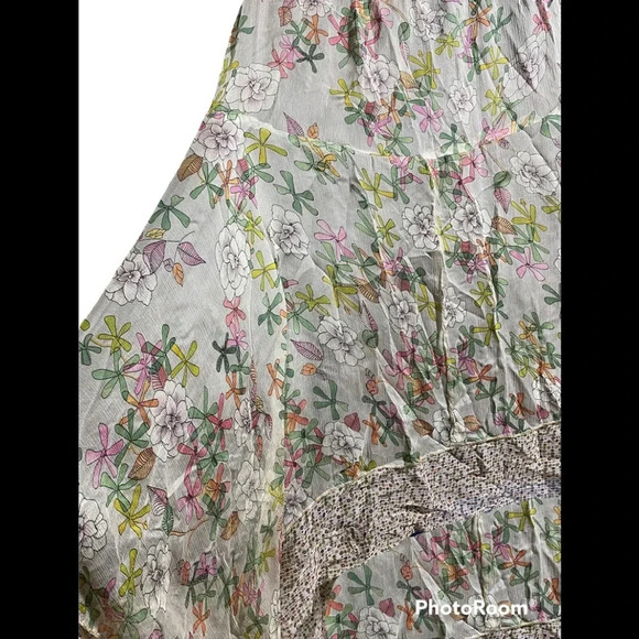 NWT For Love and Liberty 100% Silk Skirt - Picture 5 of 12